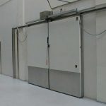 平移双开冷库门